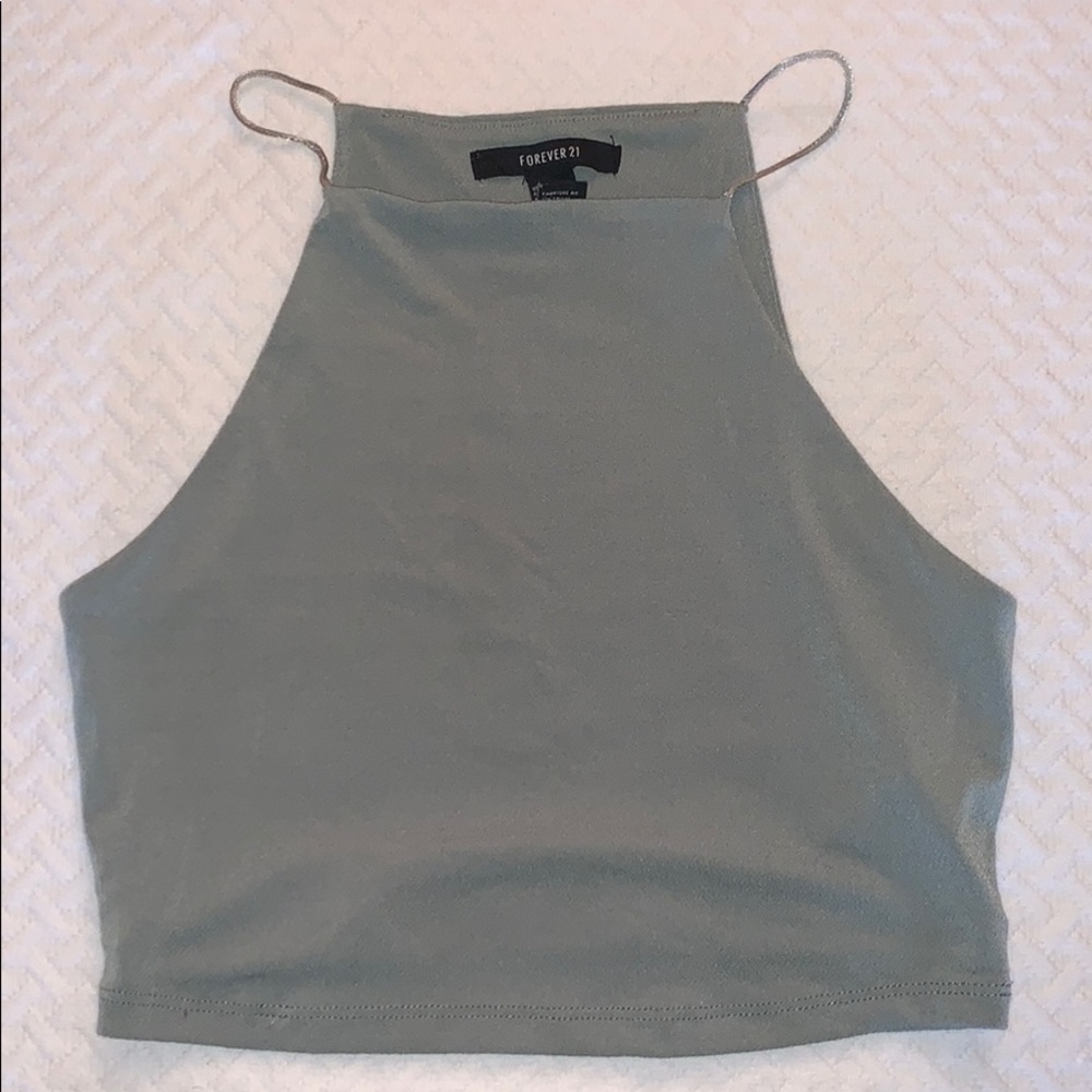 Sage tank top
